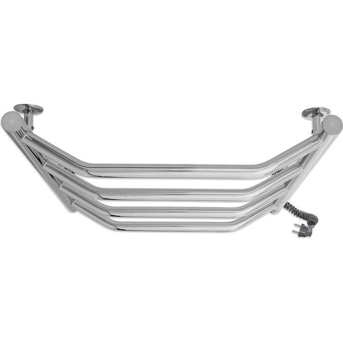 Электрический полотенцесушитель Laris Виктория П4 73207013 (450x500, хром/белый/черный/золото/бронза, правый), фото 5