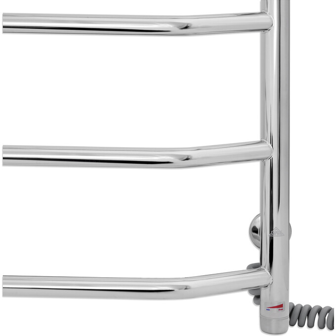 Электрический полотенцесушитель Laris Виктория П4 73207013 (450x500, хром/белый/черный/золото/бронза, правый), фото 6