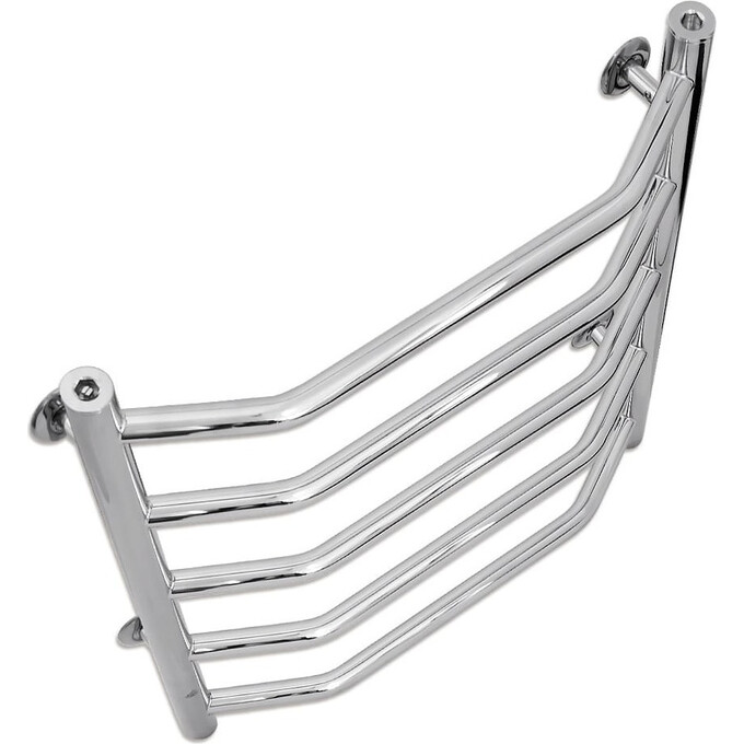 Водяной полотенцесушитель Laris Виктория П5 71207046 (450x500, хром/белый/черный/золото/бронза), фото 3