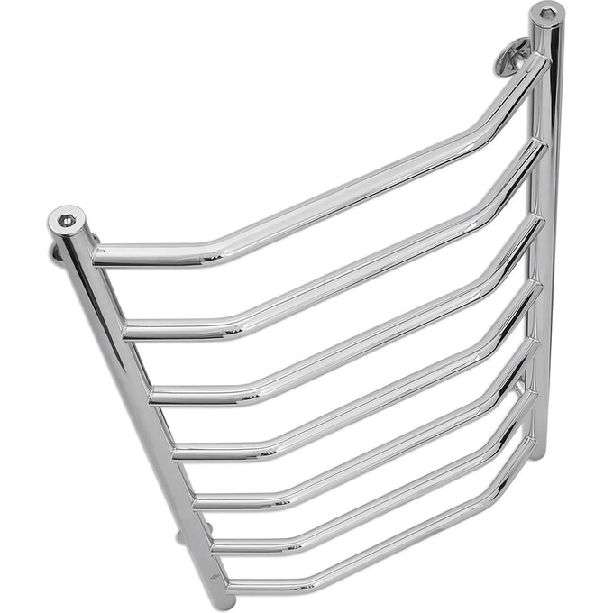 Водяной полотенцесушитель Laris Виктория П7 71207048 (450x700, хром/белый/черный/золото/бронза), фото 3