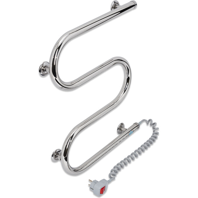 Электрический полотенцесушитель Laris Змеевик 25 РС3 73207031 (400x500, правый), фото 3