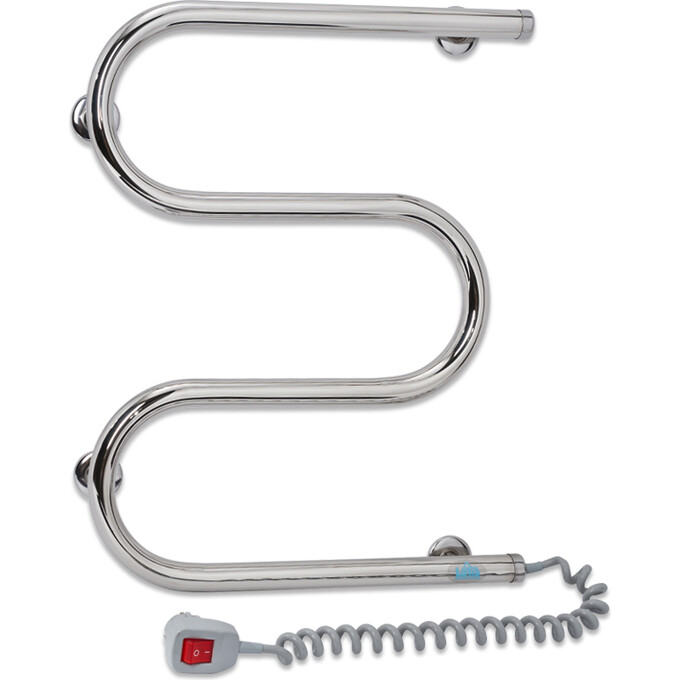 Электрический полотенцесушитель Laris Змеевик 25 РС3 73207031 (400x500, правый), фото 2