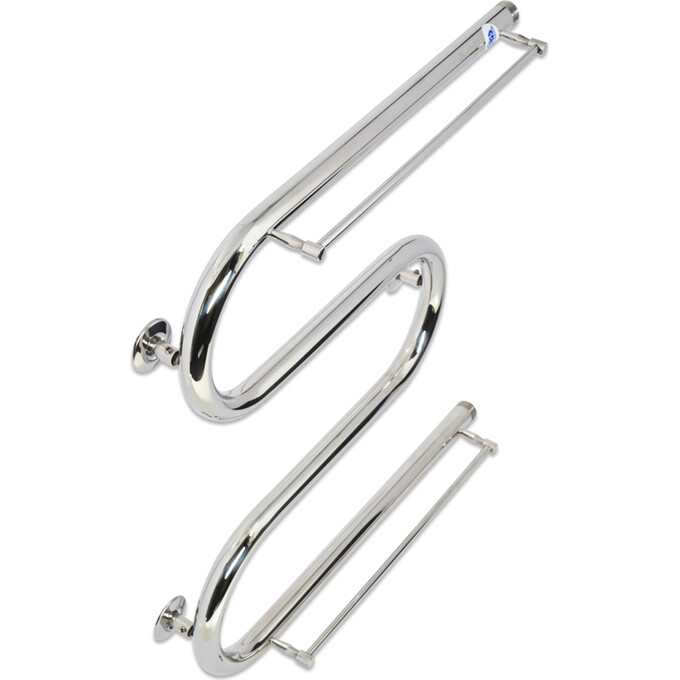 Водяной полотенцесушитель Laris Змеевик 25 РС3 71207173 (500x500, 3/4", с полкой), фото 2