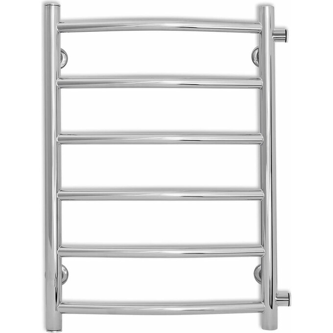 Водяной полотенцесушитель Laris Классик П6 71207591 (400x600, хром/белый/черный/золото/бронза, боковое подключение), фото 2