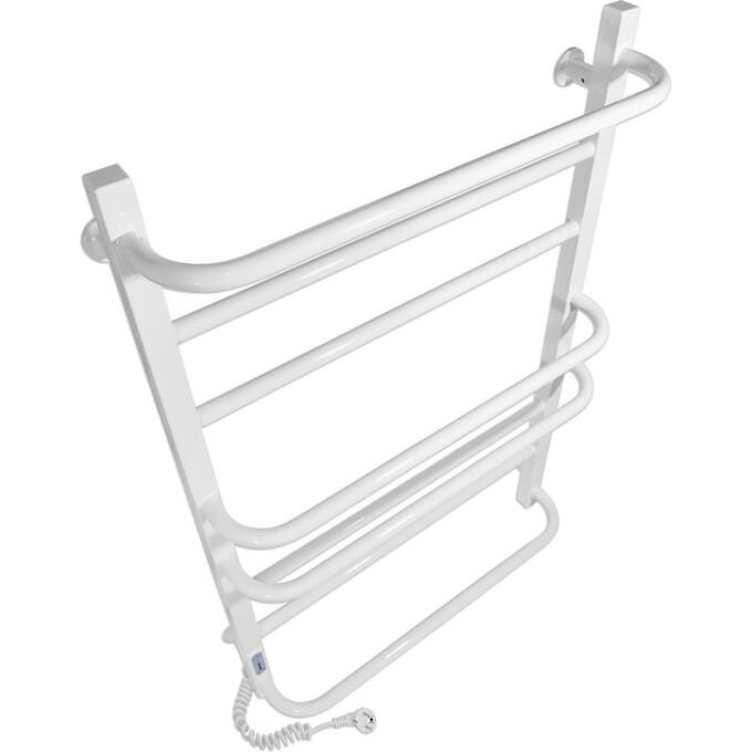 Електрична рушникосушарка Laris Зебра Комфорт ЧК8 R3 77700094 (500x800, біла глянсова, ліва, з таймером), Доступні розміри: 500 x 800, Колір виробника: білий глянець, Підключення рушникосушарки: ліве, фото , изображение 3