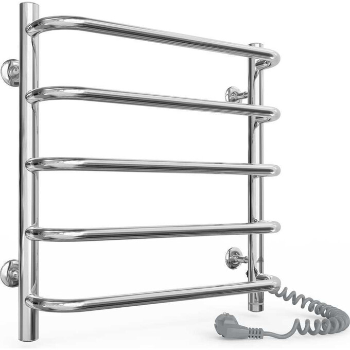 Электрический полотенцесушитель Laris Стандарт П5 73207020 (450x500, хром/белый/черный/золото/бронза, правый), фото 