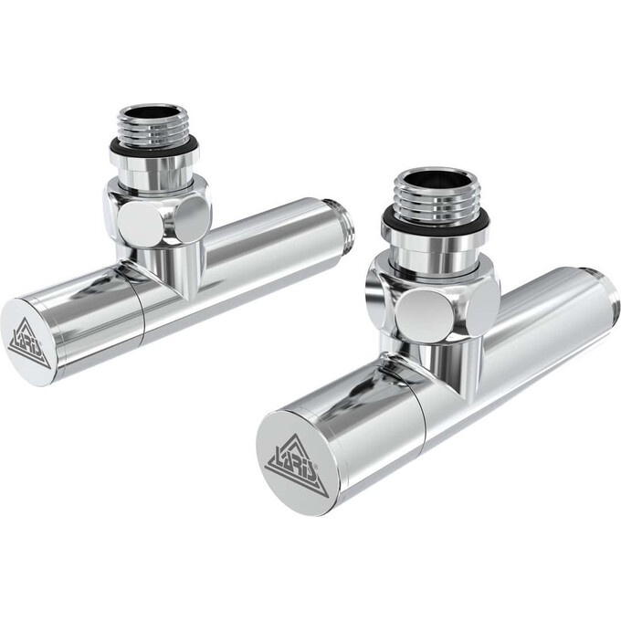 Кран угловой для полотенцесушителя Laris Luxon ZZ-5101 71401048 (1/2"x1/2", удлиненный), фото 