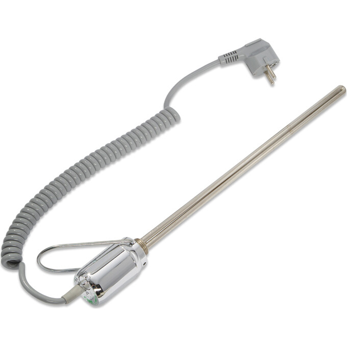 ТЭН для полотенцесушителя Laris Cini 300W 71401043 (300 Вт, Max 65° С, хром/белый/черный/золото/бронза), фото 