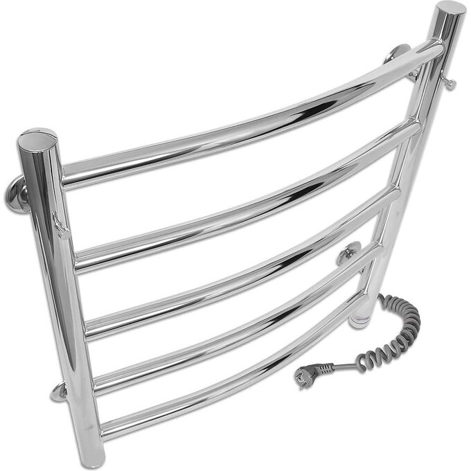 Электрический полотенцесушитель Laris Классик П5 73207722 (450x500, хром/белый/черный/золото/бронза, правый, сенсорный, с таймером), фото 3