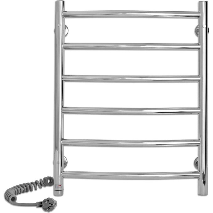 Электрический полотенцесушитель Laris Классик П6 73207723 (450x600, хром/белый/черный/золото/бронза, левый, сенсорный, с таймером), фото 2