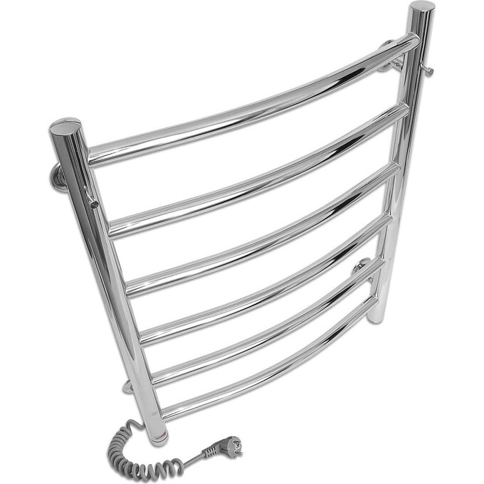 Электрический полотенцесушитель Laris Классик П6 73207723 (450x600, хром/белый/черный/золото/бронза, левый, сенсорный, с таймером), фото 3