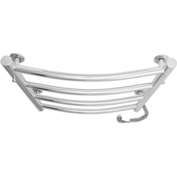 Электрический полотенцесушитель Laris Классик П4 73207720 (450x500, хром/белый/черный/золото/бронза, правый, сенсорный, с таймером), фото 4