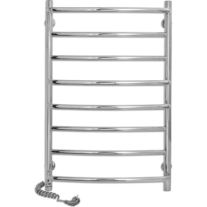 Электрический полотенцесушитель Laris Евромикс П8 73207682 (500x800, хром/белый/черный/золото/бронза, левый, сенсорный, с таймером), Доступные размеры: 500 x 800, Подключение полотенцесушителя: левое, фото 2