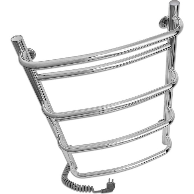 Электрический полотенцесушитель Laris Евромикс П7 73207680 (450x700, хром/белый/черный/золото/бронза, левый, сенсорный, с таймером), Доступные размеры: 450 x 700, Подключение полотенцесушителя: левое, фото 3