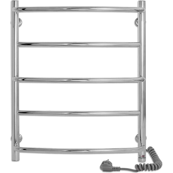 Электрический полотенцесушитель Laris Евромикс П5 73207675 (450x500, хром/белый/черный/золото/бронза, правый, сенсорный, с таймером), Доступные размеры: 450 x 500, Подключение полотенцесушителя: правое, фото 2