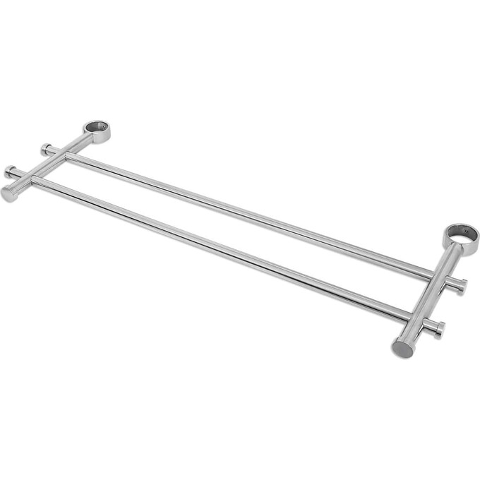 Полка для полотенцесушителя Laris ПР-500 Классик 71401076 (нержавеющая сталь, раздвижная, на стойку 30 мм), фото 