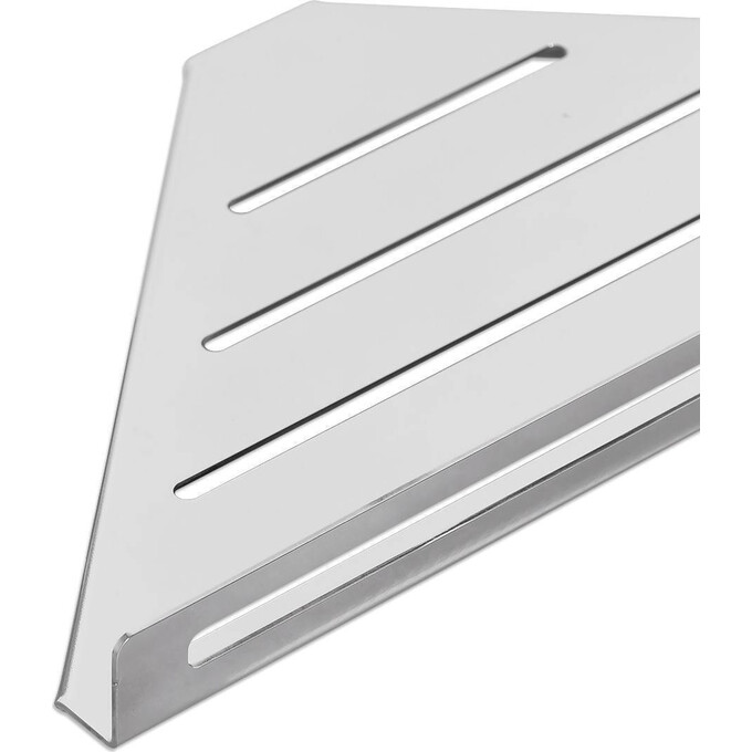 Полка в ванную Laris Minimal M 78000011 (30x15 см, настенная, угловая), фото 2