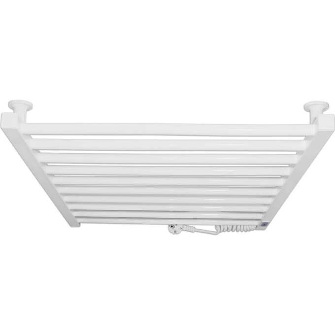 Электрический полотенцесушитель Laris Зебра Альфа ЧК10 R3 77700066 (500x900, белый глянцевый, правый, с таймером), Доступные размеры: 500 x 900, Цвет производителя: белый глянец, Подключение полотенцесушителя: правое, фото 4