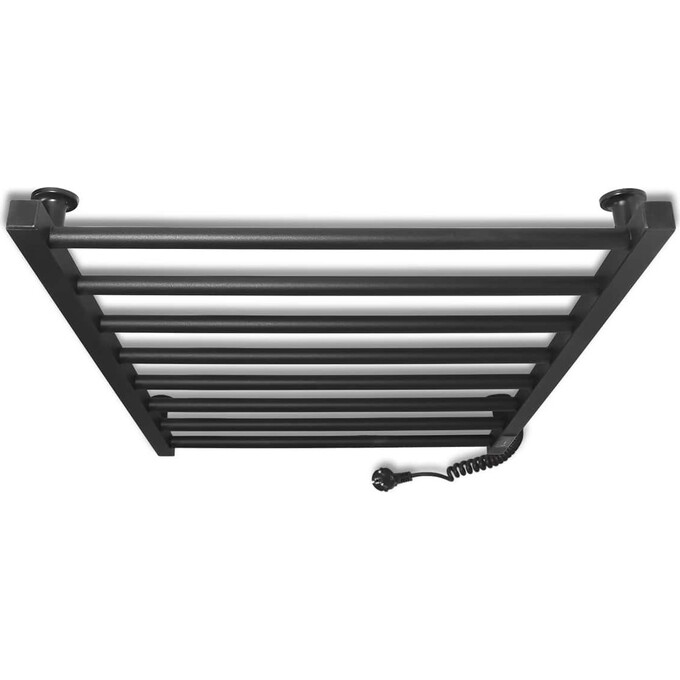 Електрична рушникосушарка Laris Зебра Альфа ЧКЧ8 R3 73207631 (500x800, чорна матова, права, з таймером), Доступні розміри: 500 x 800, Колір виробника: чорний матовий, Підключення рушникосушарки: праве, фото , изображение 4