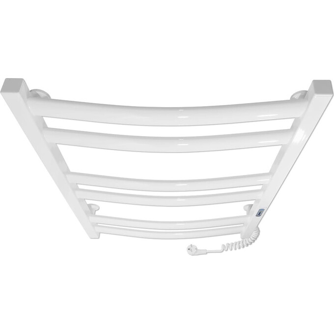 Электрический полотенцесушитель Laris Зебра Атлант ЧК6 R3 77700097 (500x700, белый матовый, правый, с таймером), Доступные размеры: 500 x 700, Цвет производителя: белый матовый, Подключение полотенцесушителя: правое, фото 4