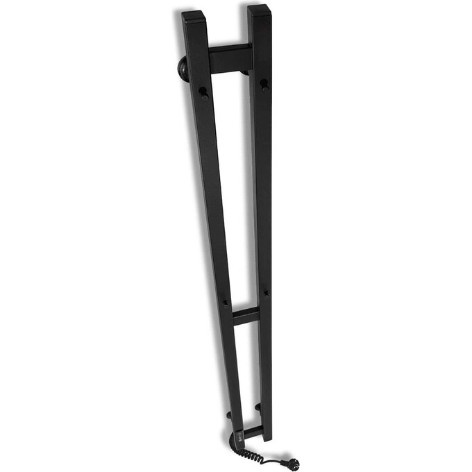 Электрический полотенцесушитель Laris Зебра Дует ЧКЧ3 R3 73207668 (80x1200, черный матовый, левый, с таймером), фото 3