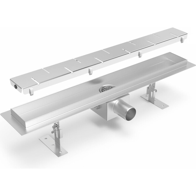 Душевой трап Laris Piano 550 78000022 (55 см, хром), Цвет производителя: хром, Доступные размеры: 55, фото 5