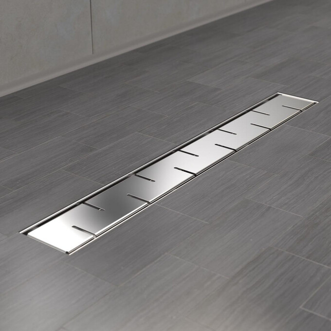 Душевой трап Laris Piano 550 78000022 (55 см, хром), Цвет производителя: хром, Доступные размеры: 55, фото 2