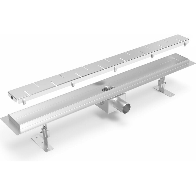 Душевой трап Laris Piano 750 78000024 (75 см, хром), Цвет производителя: хром, Доступные размеры: 75, фото 5