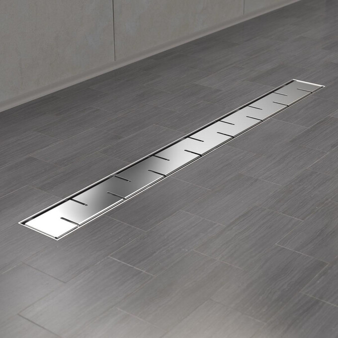 Душевой трап Laris Piano 750 78000024 (75 см, хром), Цвет производителя: хром, Доступные размеры: 75, фото 2