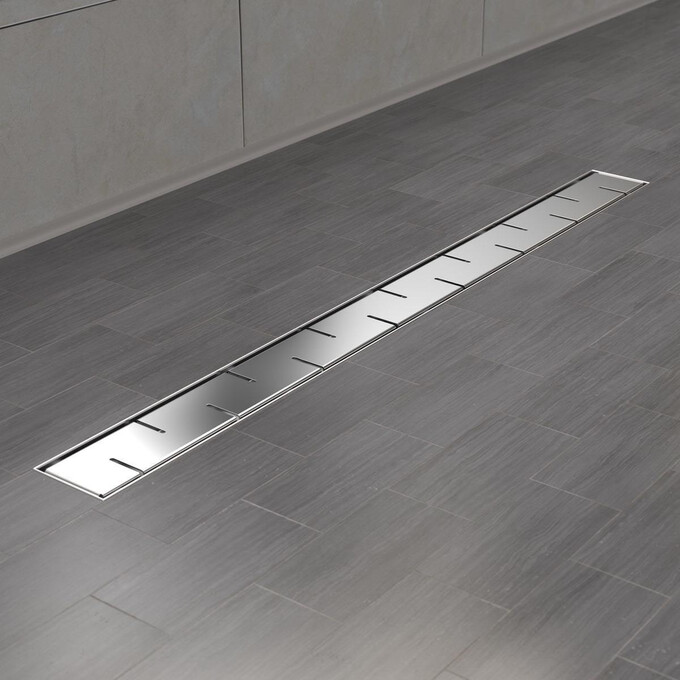 Душевой трап Laris Piano 850 78000025 (85 см, хром), Цвет производителя: хром, Доступные размеры: 85, фото 2