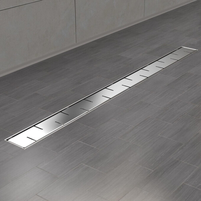 Душевой трап Laris Piano 950 78000026 (95 см, хром), Цвет производителя: хром, Доступные размеры: 95, фото 2