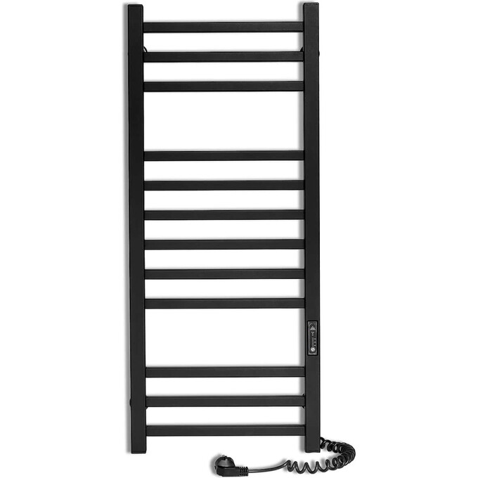 Электрический полотенцесушитель Laris Зебра Имидж ЧКЧ12 R3 73207655 (350x900, черный матовый, правый, с таймером), фото 2