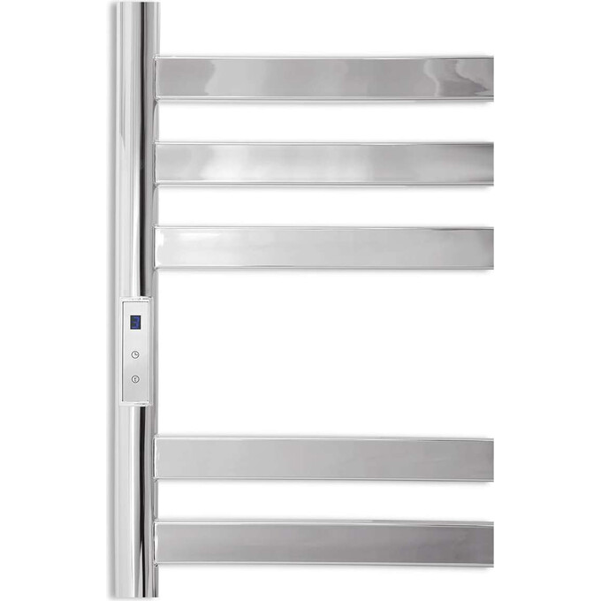 Электрический полотенцесушитель Laris Кватро П10 73207656 (500x800, хром/белый/черный/золото/бронза, левый, сенсорный, с таймером), фото 5