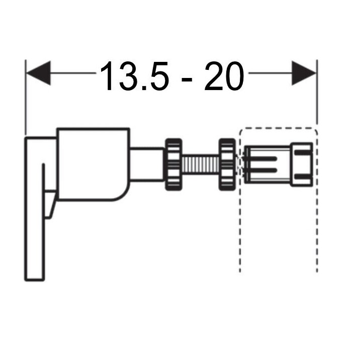 Комплект креплений к стене Geberit Duofix 111.815.00.1, фото 3