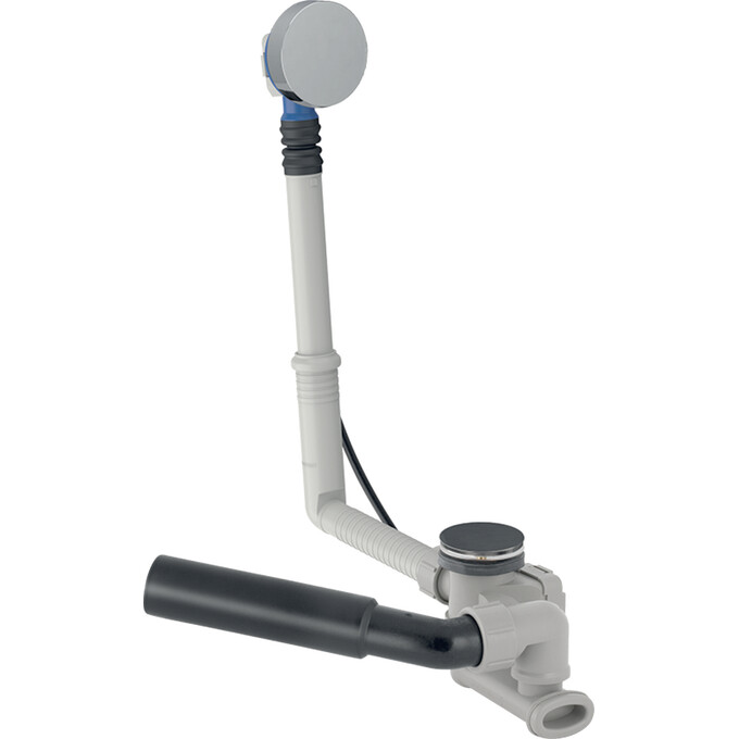 Сифон для ванны Geberit 150.520.21.6 (c переливом и поворотным механизмом), фото 