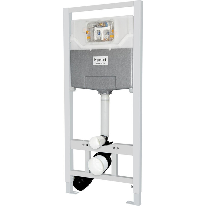 Система инсталляции для унитаза Imprese I-Frame i8109 3 в 1 (с клавишей смыва и креплением), фото 4