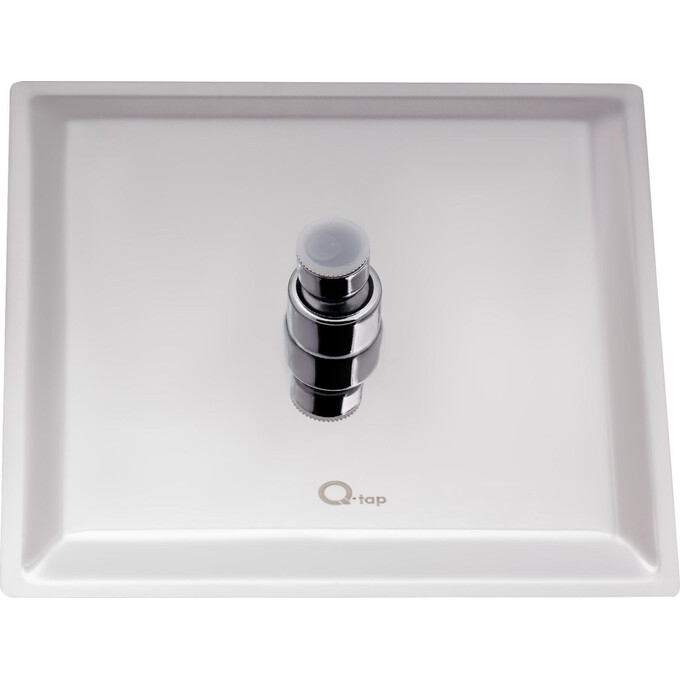 Душевая система Qtap Plava 1005 Chrome (QT1005CRM, с изливом и полочкой), фото 5