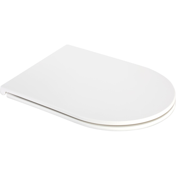 Безободковый подвесной унитаз Qtap Robin QT1333046ENRW (с сиденьем), фото 7