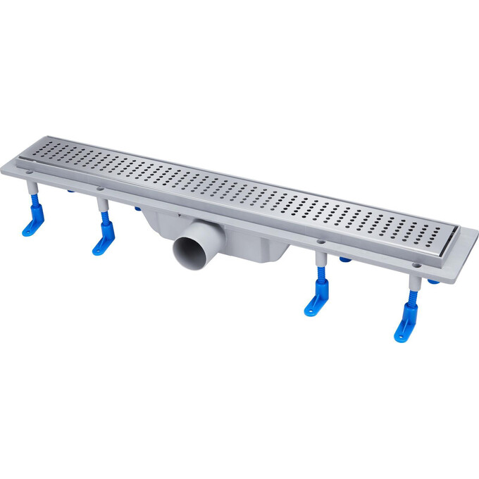 Трап для душа Qtap Dry FB304-600 (QTDRYFB304600, 600 мм, серый/хром), фото 