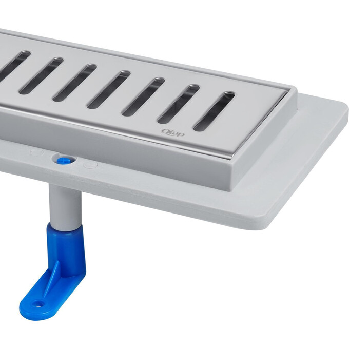 Трап для душа Qtap Dry FA304-900 (QTDRYFA304900, 900 мм, серый/хром), фото 2