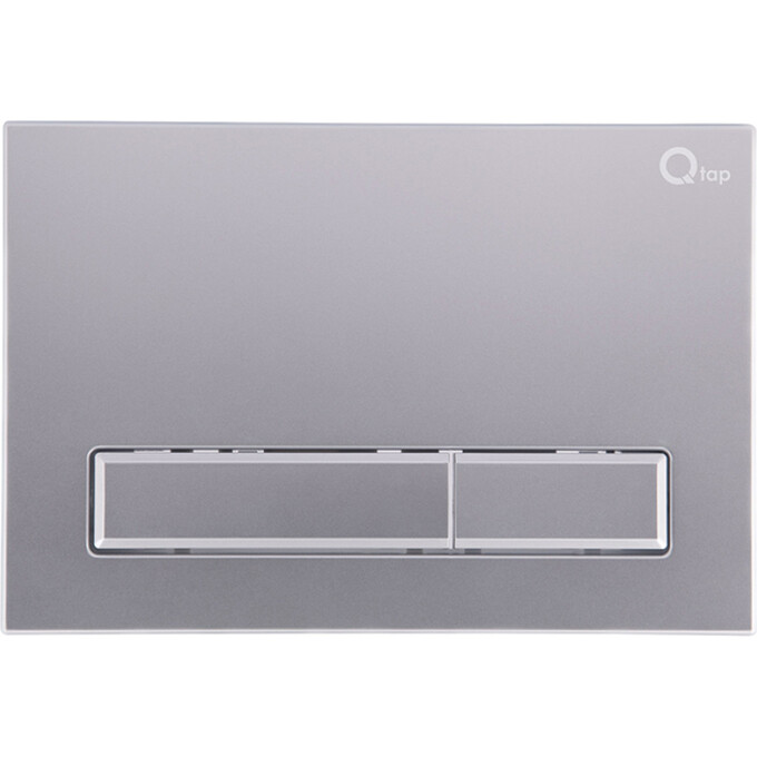 Клавиша смыва Qtap Nest QT0111M08382SAT (сатин), Цвет производителя: сатин (хром матовый), фото 