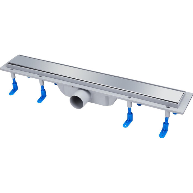 Трап для душу Qtap Dry Tile304-600 (QTDRYTILE304600, 600 мм, сірий/хром), фото 