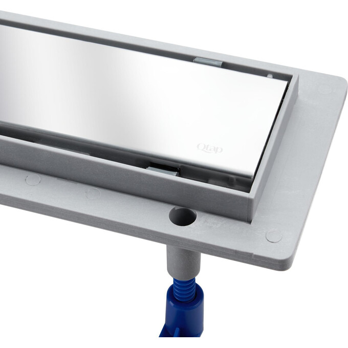 Трап для душа Qtap Dry Tile304-800 (QTDRYTILE304800, 800 мм, серый/хром), фото 2