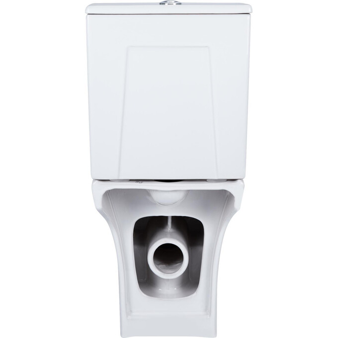 Безободковый унитаз-компакт Qtap Presto QT24221217AW (с сиденьем), фото 9