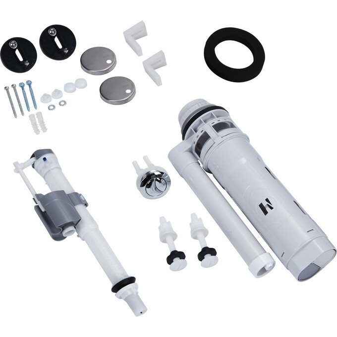 Безободковый унитаз-компакт Qtap Presto QT24221217AW (с сиденьем), фото 14