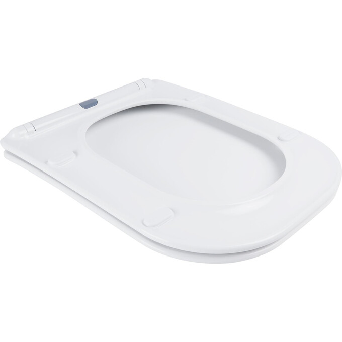 Безободковый унитаз-компакт Qtap Nando QT12221222AW (с сиденьем), фото 11