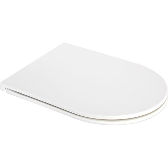 Безободковый подвесной унитаз Qtap Robin QT1333046EUQW (с сиденьем), фото 7