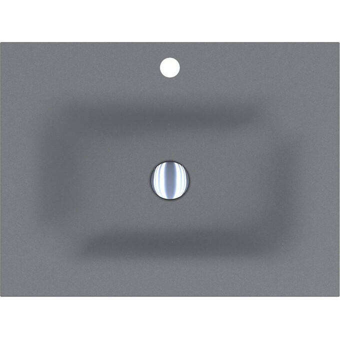 Раковина Miraggio Jessel 600 Mirastone gray 0001463 (60x45 см, серая матовая), Доступные размеры: 60 x 45, Технология производства: Mirastone, Цвет производителя: серый, фото 2