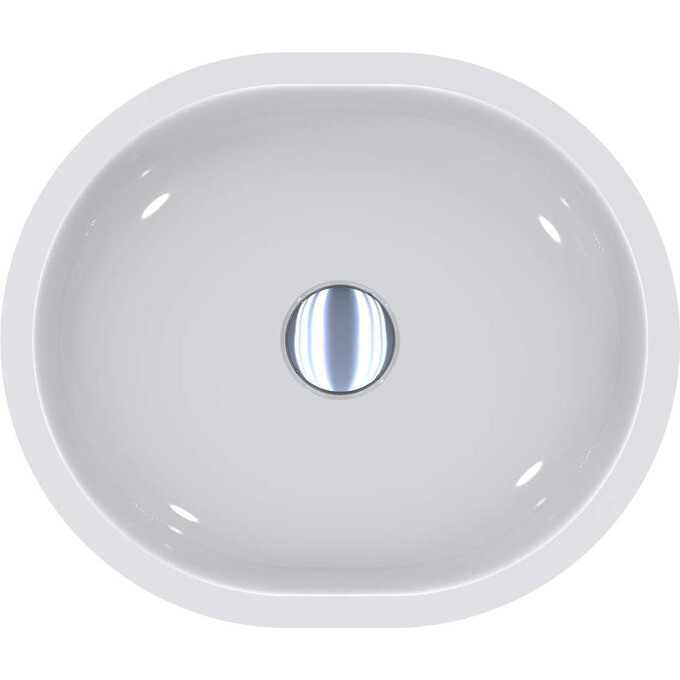 Раковина Miraggio Mark 425 Miramarble 0002682 (42x36 см, чаша), Доступные размеры: 43 x 36, Технология производства: Miramarble, Цвет производителя: белый глянец, фото 6