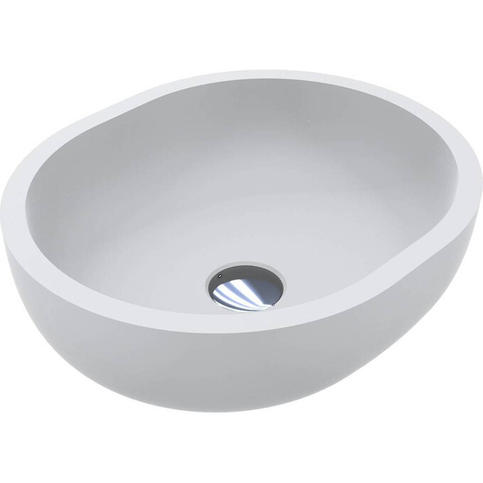 Раковина Miraggio Mark 425 Miramarble Matt 0002683 (42x36 см, белая матовая, чаша), Доступные размеры: 43 x 36, Технология производства: Miramarble Matt, Цвет производителя: белый матовый, фото 